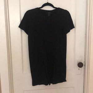 Distressed T-shirt Dress